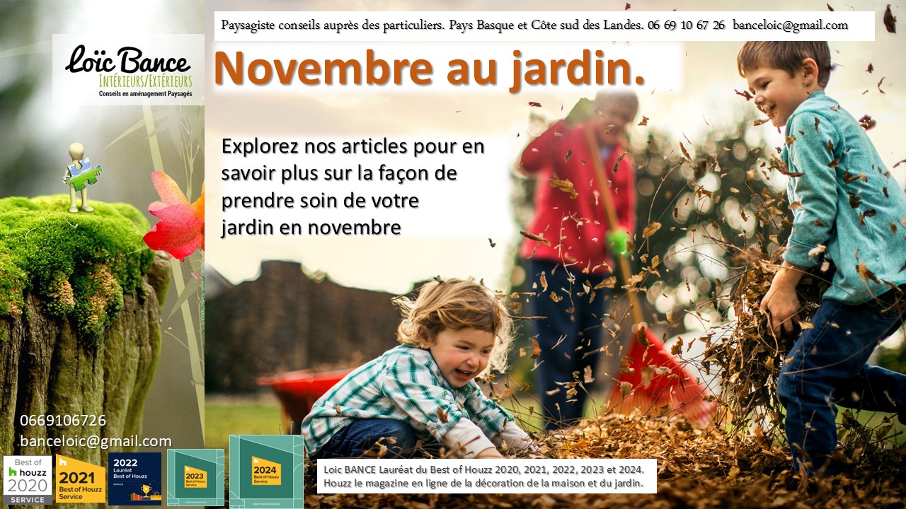 Seignosse, Je suis ravi de vous accueillir pour discuter des dfis passionnants que novembre nous rserve au jardin.